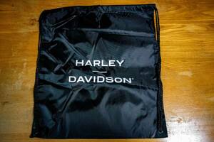 未使用品!ハーレー 非売品 ナップザック 東京モーターサイクルショー2022ノベルティ 限定 カタログ デカール Harley Davidson ダビッドソン