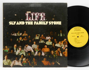 ★US ORIG LP★SLY & THE FAMILY STONE/Life 1968年 初回黄ラベル 高音圧 サイケデリックファンク傑作 ATCQ,CYPRESS HILL,FATBOY SLIMネタ