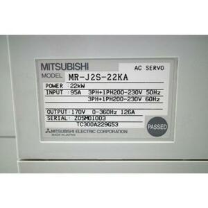 ★新品 【 国内発送 ★ 送料無料 】MITSUBISHI 三菱電機 MR-J2S-22KA サーボドライバー ★【６ヶ月保証】