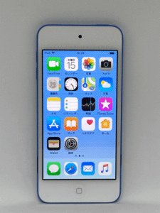 【新品バッテリー交換済み】 Apple iPod touch 第6世代 32GB ブルー 中古品 ③ 【完動品 1円スタート】