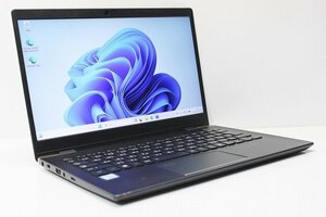 1円スタート ノートパソコン Windows11 東芝 dynabook G83 第8世代 Core i5 8250U SSD256GB メモリ8GB Windows10 カメラ 13.3インチ 薄型