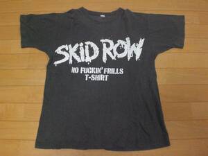 当時物 90s SKID ROW スキッドロウ Tシャツ SLAVE TO THE GRIND NIRVANA KISS METALLICA GUNS N ROSES PANTERA MOTLY CRUE POISON AC/DC