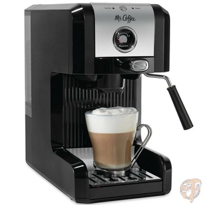 未使用に近い MR.COFFEE BVMC-ECMPT1000イージーメーカー エスプレッソマシーン クローム＆ブラック 送料無料