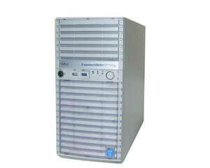 NEC Express5800/GT110g (N8100-2158Y) Xeon E3-1220 V3 3.1GHz メモリ 8GB HDD 500GB×2 (SATA 3.5インチ) DVD-ROM