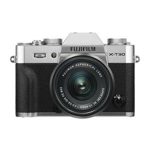 中古 １年保証 美品 FUJIFILM X-T30 レンズキット XC 15-45mm OIS PZ シルバー