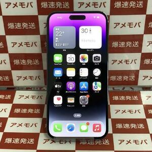 iPhone14 Pro Max 512GB Apple版SIMフリー バッテリー84%[249792]