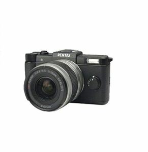 【中古】Pentax Q Black Kit w/ 02 Standard Zoom Lens by Pentax