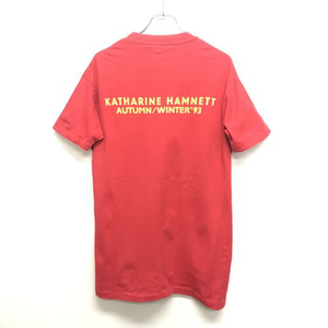 AW1993 KATHARINE HAMNETT SLOGAN T SHIRT ビンテージ キャサリンハムネット