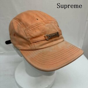 シュプリーム Metal Plate Camp Cap メタルプレート キャップ 帽子 帽子 FREE 橙 / オレンジ