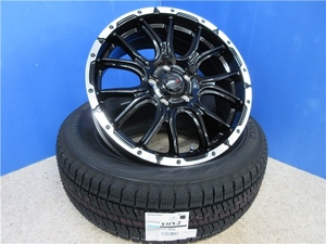 4本 ヴェネス VENES SUV M7 7.0J+48 5H-114.3 ブリヂストン BLIZZAK VRX2 2022年 215/60R17インチ C-HR 50系 エスティマ 20系 HV ZR-V