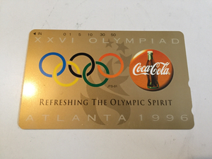 コカコーラ 1996年 アトランタ オリンピック テレフォンカード