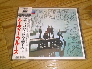 CD：THE MOODY BLUES THE MAGNIFICENT MOODIES マグニィフィシェント・ムーディーズ+13 ムーディー・ブルース：帯付：1989年発売盤