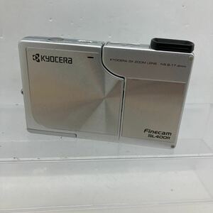 コンパクトデジタルカメラ KYOCERA finecam SL400R 5.8-17.4mm X7