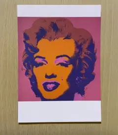 アンディ・ウォーホル  Warhol マリリン・モンロー　ピンク　ポストカード