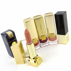 エスティーローダー 口紅 ピュアカラーエンヴィ他 5点セット まとめて 大量 名刻印有 PO レディース ESTEE LAUDER