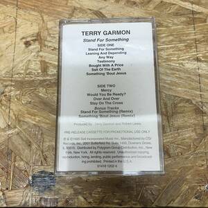 シHIPHOP,R&B TERRY GARMON - STAND FOR SOMETHING アルバム,PROMO! TAPE 中古品