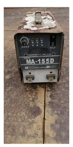 C2A【石030910-1再】150A アーク溶接機 マイト工業 MA-155D サビ塗装落ちあり バッテリー無し
