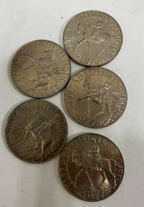 #20546 エリザベス二世 銀貨 エリザベス25周年 記念コイン 1977年 DG REGFD レア 英国 ELIZABETHⅡ アンティークコイン コレクション 5枚