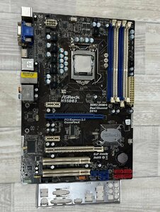 送料無料 ASRock LGA1156 ATXマザーボード H55DE3 i7-870付属