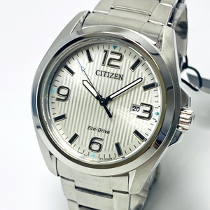 新品【高級時計 シチズン】CITIZEN エコドライブ メンズ レディース アナログ 腕時計 43mm