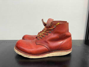 REDWING (レッドウィング) 8166 6inch CLASSIC PLAIN TOE ブーツ オロ・ラセット(赤茶) 26cm