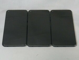 B39510 O-04381 Softbank Xiaomi Redmi Note 9T 64GB A001XM 3台セット ジャンク