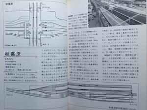 t7a古本【鉄道】国鉄 山手線 赤羽線 全駅配線図と勾配 曲線図(昔の配線図も 1906上野 1928秋葉原 1914と1942東京 1885と1913新橋 1957品川