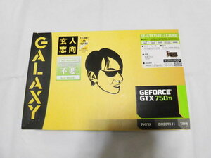 玄人志向 GF-GTX750Ti-LE2GHD (GeForce GTX750 Ti) 2GB GDDR5 BOX ★ロープロファイル対応★