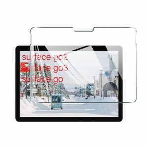 マイクロソフト Surface Go Go2 Go3 10.5インチ 2021 9H 0.33mm 強化ガラス 液晶保護フィルム 2.5D K826