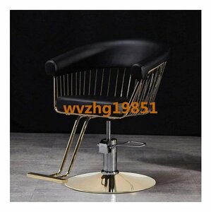 理容室椅子、Salon Chair 理 椅 美容室椅子 ヴィンテージサロンチェア油圧美容機器 ヘアサロンチェアスタイリングサロン