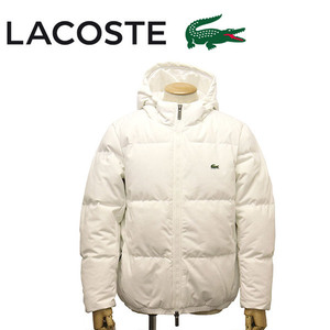 LACOSTE (ラコステ) BH102 ピケダウンジャケット LC295 70Vホワイト 50-M