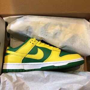 【新品未使用】Nike Dunk Low Reverse Brazilナイキ ダンク ロー リバース ブラジル サイズ 26.5cm 【黒タグ付】