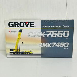 HHB4【140】1円～GROVE 1/50 GMK7550 移動式クレーン Manitowoc マニトワック