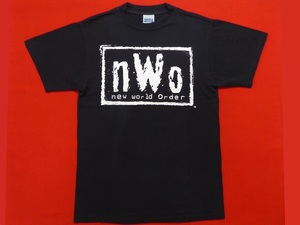 1円 激レア!nWo/new world order/ビンテージTシャツ/90s/TULTEX/ハリウッドハルクホーガン/デニスロッドマン/蝶野正洋/グレートムタ/WCW★