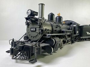 7-73■Gゲージ スペクトラム Rio Grande 蒸気機関車 #463 外国車両 鉄道模型 箱無し 同梱不可(acc)