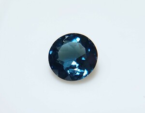 ロンドンブルートパーズ　1.71ct ルース　微細なカケ（LA-6532）