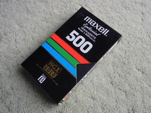 maxell βビデオテープ　L-500HGX GOLD 記録済(2)