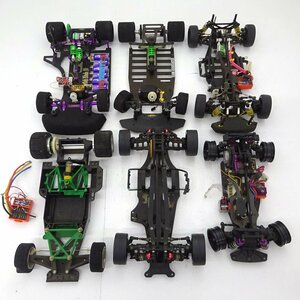 ★ジャンク★タミヤ 京商 他メーカー ラジコン RC シャーシ まとめ売りセット 詳細不明 パーツ 部品取り★【TY727】