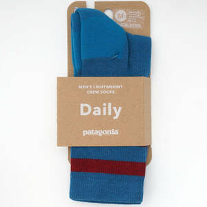 Patagonia LW Crew Socks M 23.5-25.5cm 新品　パタゴニア ライトウェイト クルー オーガニック コットン ソックス 靴下
