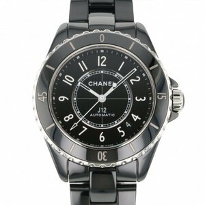 シャネル CHANEL J12 キャリバー12.1 38MM H5697 ブラック文字盤 新品 腕時計 メンズ