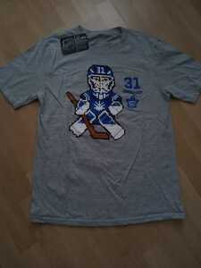 ラスト１★新品★NHL トロントメープルリーフス ゴーリーTシャツ ユースサイズ L Toronto Maple Leafs 31 Andersen 