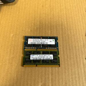 hynix 4GB PC3-8500S SAMSUNG ノートPC 2枚