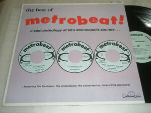 The best of Metrobeat SUNDAZED盤LP The Cornerstones Jokers Wild Trashmen Underbeats ミネアポリス 60s Surf Garage Rock サーフロック