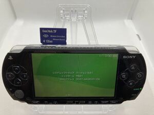美品　PSP1000ブラック　メモリースティック付き　SONY ソニー プレイステーションポータブル