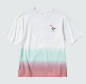 鬼滅の刃・栗花落カナヲ・胡蝶しのぶ・カナエ Ｔシャツ XLサイズ / 鬼滅×ユニクロコラボUT/色:ホワイト・半袖