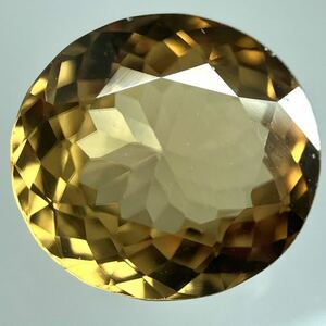 4ctUP!! ☆天然ジルコン4.062ct☆A 約10.0×9.3mm ルース 裸石 宝石 ジュエリー zircon jewelry