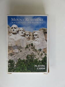 【未開封】ラッシュモア山国立記念碑 トランプ MOUNT RUSHMORE NATIONAL MEMORIAL PLAYING CARDS