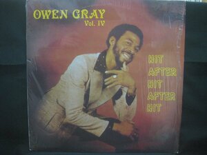 オーウェン・グレイ / Owen Gray / Hit After Hit After Hit Vol 4 ◆LP8206NO BBP◆LP