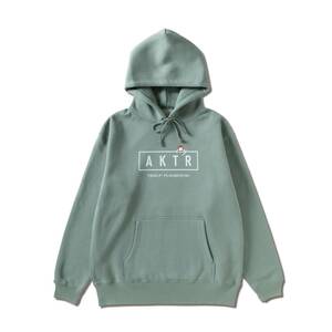 即完品 新品未使用 AKTR PUP PULLOVER HOODIE GR XLサイズ パーカー スウェット ballaholic 