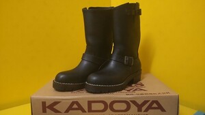 KADOYA カドヤ エンジニアブーツ size27cm 制作:安藤製靴株式会社 K